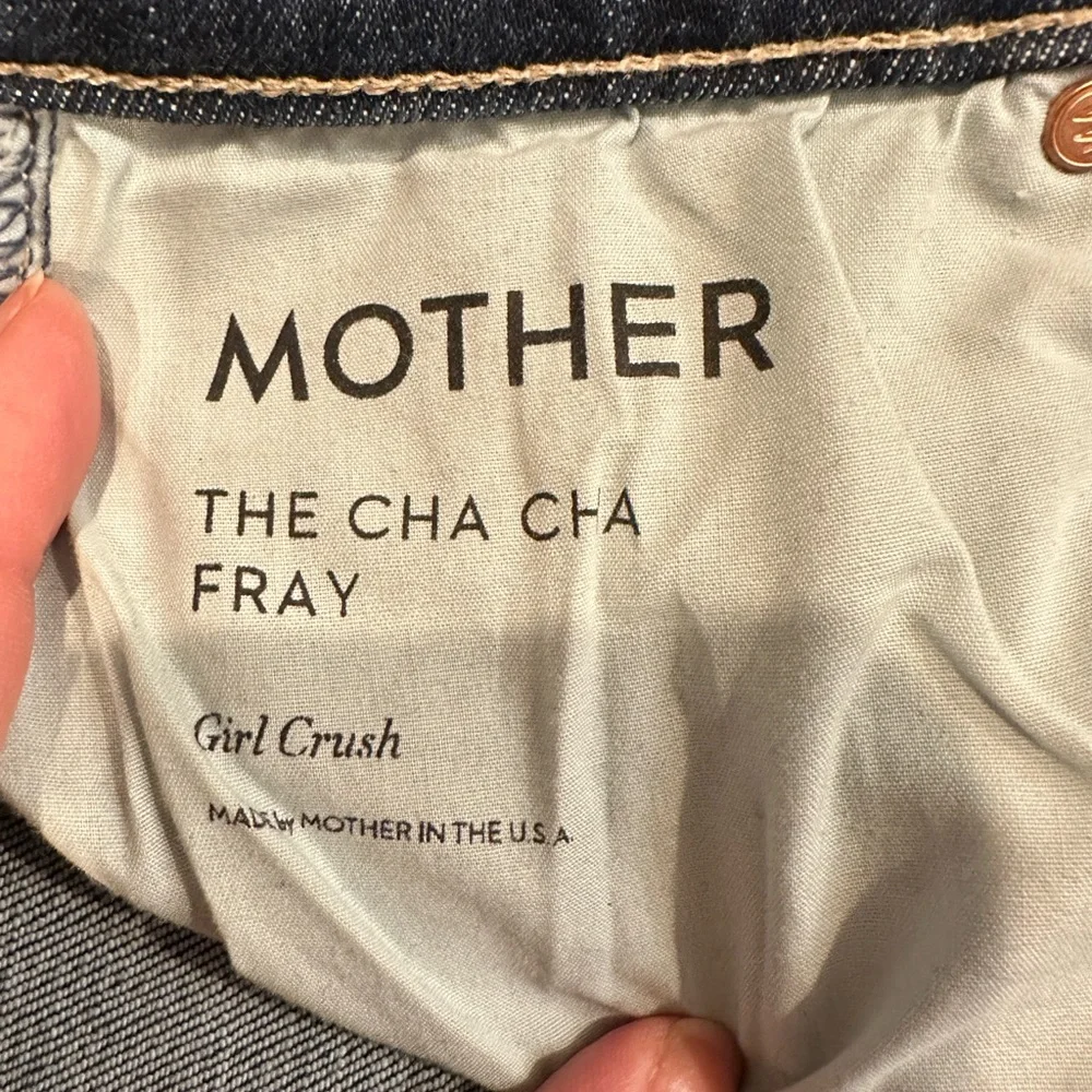 MOTHER "The Cha Cha Fray" Girl Crush High-Rise Flare Jeans | Size 27 - Picture 6 of 14